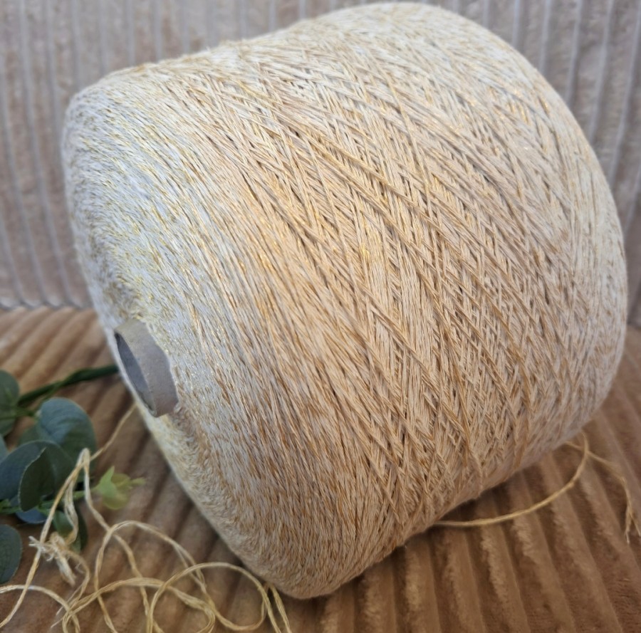 Medvilnės siūlai – lengvi ir subtiliai žvilgantys COTTON LUX (100 g)