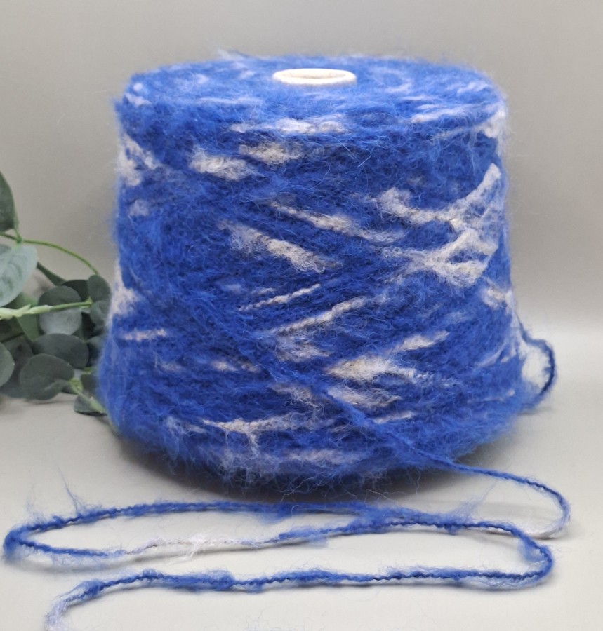 Siūlai su alpaka ir vilna – minkšti mėlyni (100 g) Siūlai su alpaka ir vilna – minkšti mėlyni (100 g)