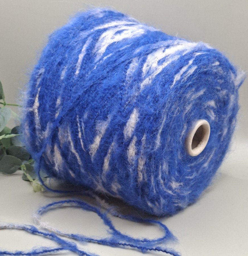 Siūlai su alpaka ir vilna – minkšti mėlyni (100 g) Siūlai su alpaka ir vilna – minkšti mėlyni (100 g)