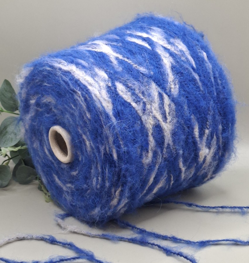 Siūlai su alpaka ir vilna – minkšti mėlyni (100 g) Siūlai su alpaka ir vilna – minkšti mėlyni (100 g)