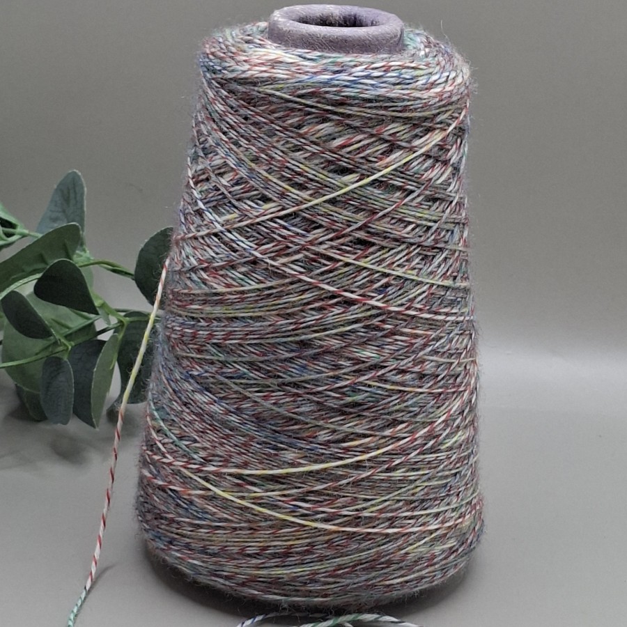 Vilnos ir poliamido siūlai – margi, tvirti CALZETTERIA 75 25 (100 g)