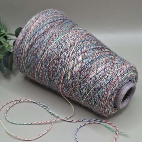 Vilnos ir poliamido siūlai – margi, tvirti CALZETTERIA 75 25 (100 g)
