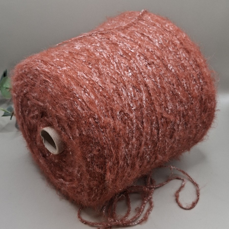Alpakos, vilnos ir medvilnės siūlai – pūkuoti, švelnūs SOPHIE (100 g)