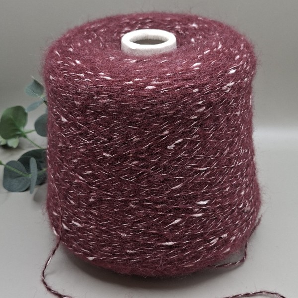 Alpakos ir moheros siūlai – pūkuoti, faktūriški SPARKLE (100 g)
