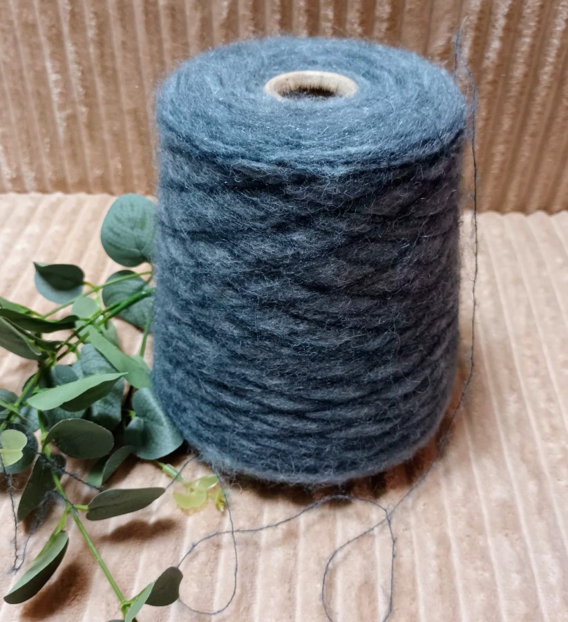 Moherio ir baby alpakos siūlai – spalvų perėjimas (50 g)