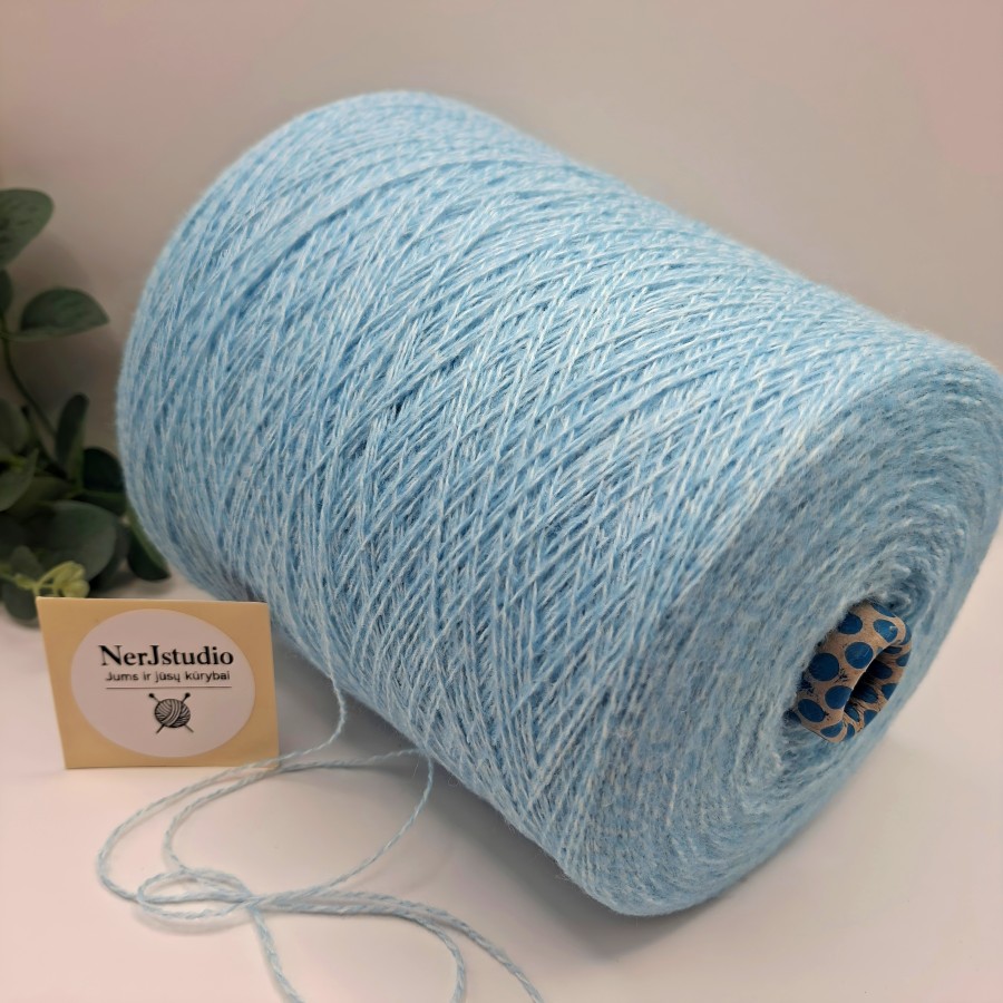 Merino vilna „Volga“ — itin minkšta ir nekandanti (100 g)