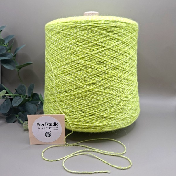 Merino vilna „Volga“ — itin minkšta, nekandanti (100 g)