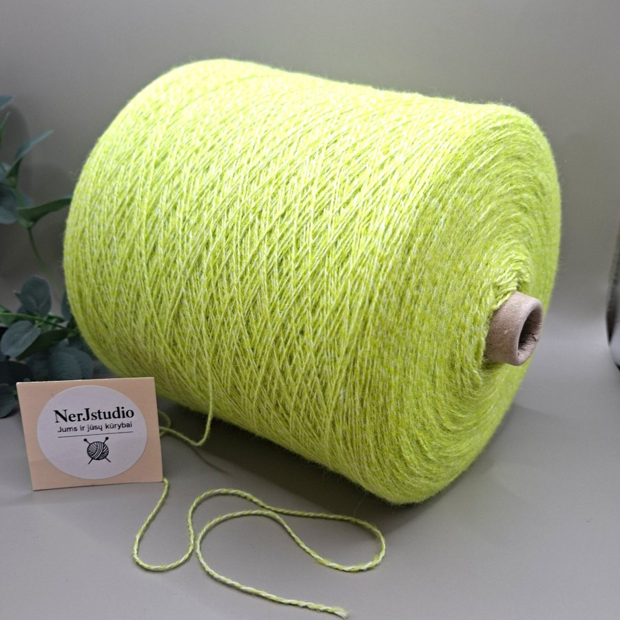 Merino vilna „Volga“ — itin minkšta, nekandanti (100 g)