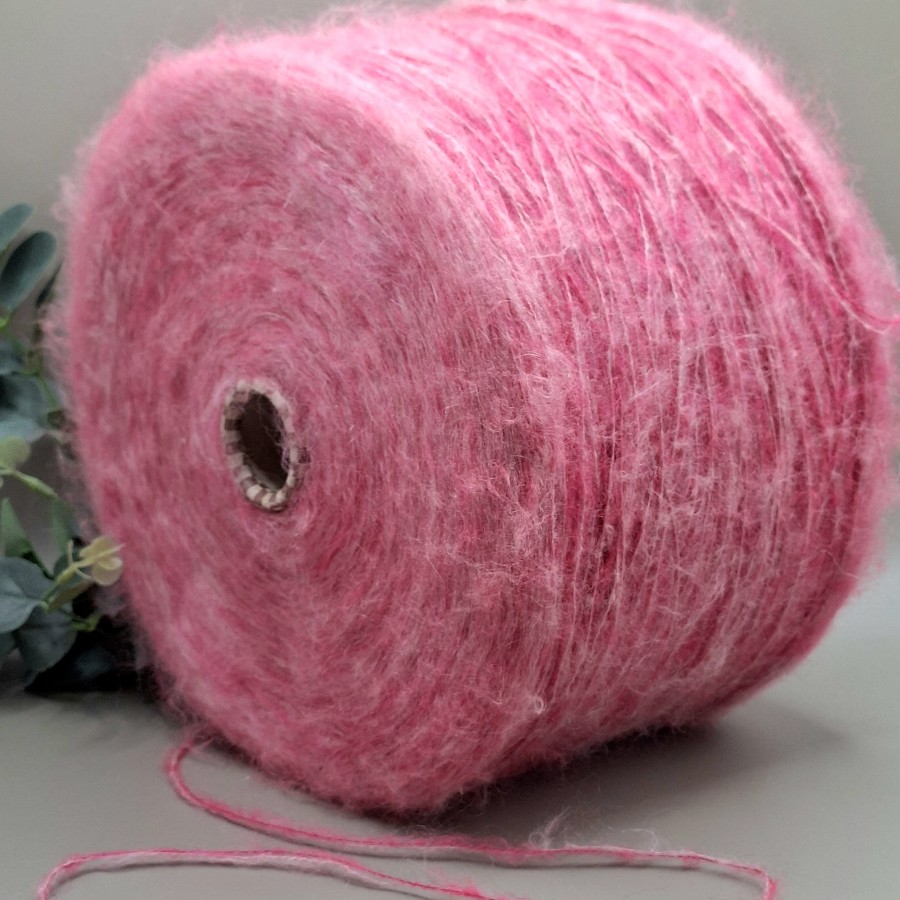 Mohero siūlai – pūkuoti ir minkšti MOHAIR 2 (100 g)