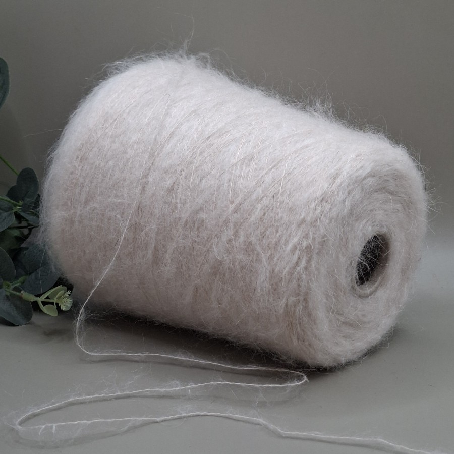 Kid moherio siūlai – pūkuoti ir minkšti TINTO (100 g)