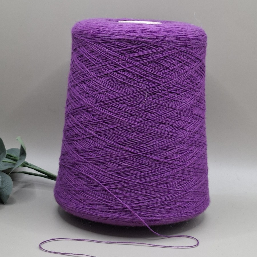 Pusvilnės siūlai – labai ploni su vilna (100 g)