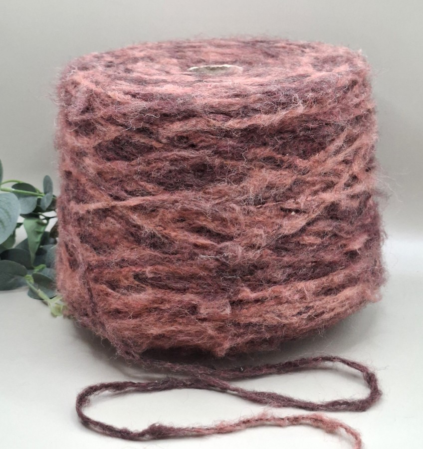 Pusvilnė – stora melanžinė ir šilta (100 g)
