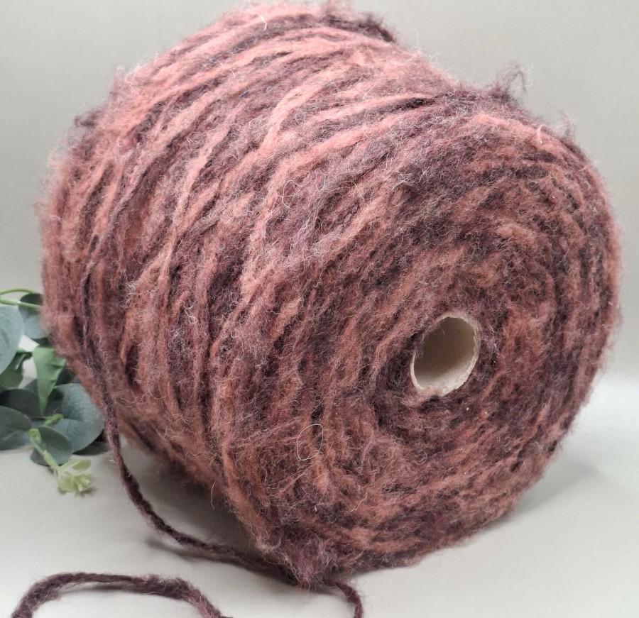 Pusvilnė – stora melanžinė ir šilta (100 g)