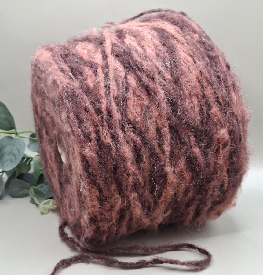 Pusvilnė – stora melanžinė ir šilta (100 g)