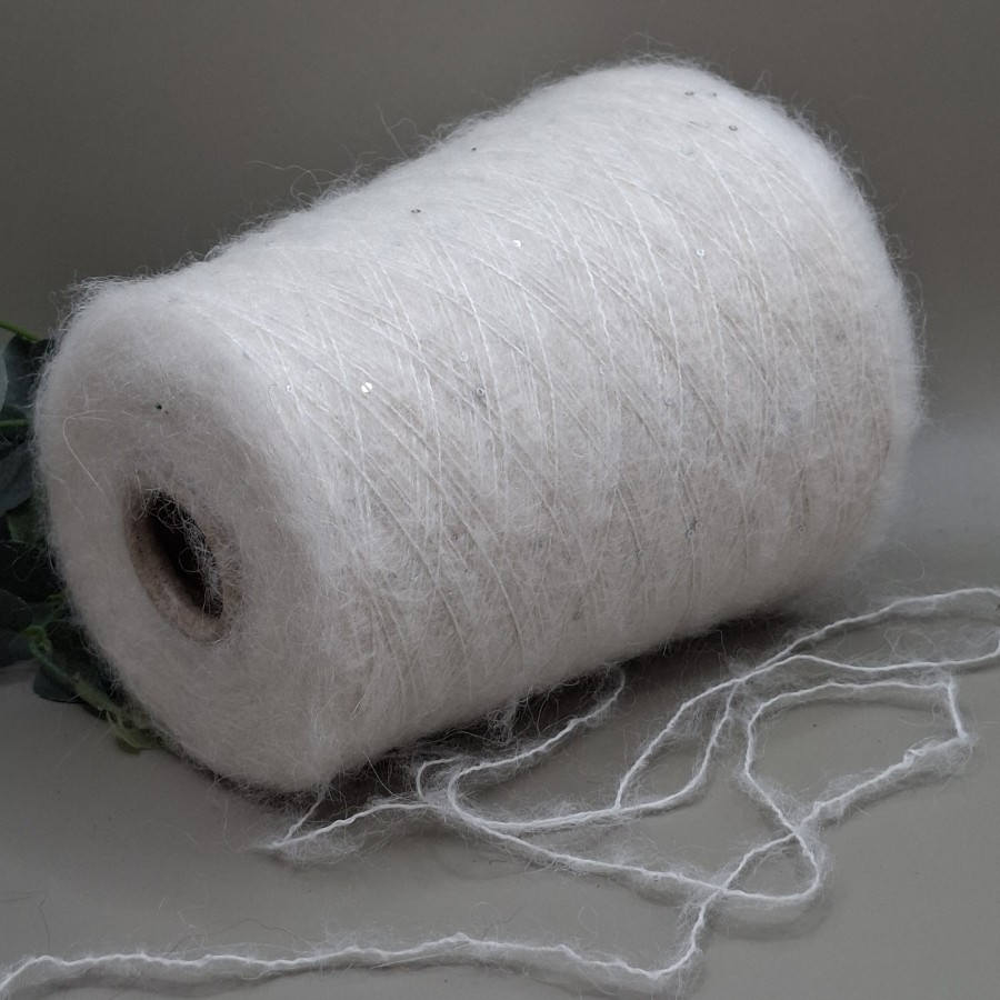 Alpakos siūlai su žvyneliais – lengvi ir švelnūs MATILDE (50 g)