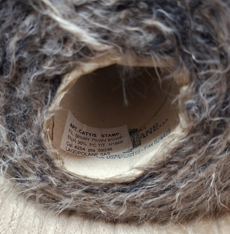 Tekstūriniai siūlai „žolytė“ su merino vilna ir alpaka – melanžiniai (50 g)