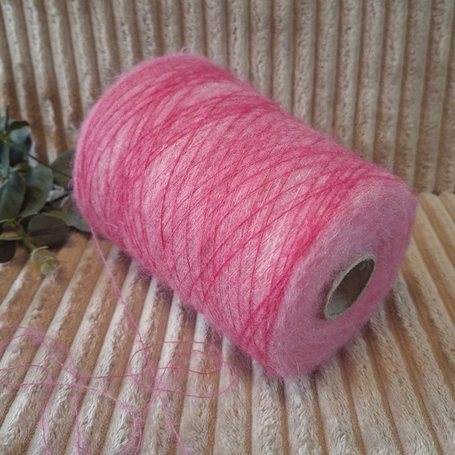 Moherio ir baby alpakos siūlai – spalvų perėjimas (50 g)