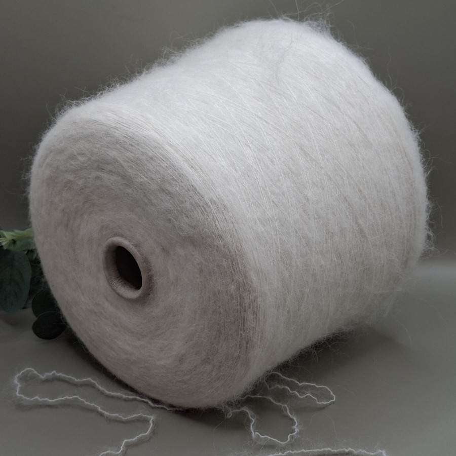 Alpakos ir vilnos siūlai – ekru, purūs ir elastingi PIURA STRETCH (100 g)