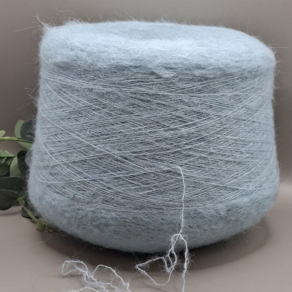 Alpakos ir vilnos siūlai – melsvai pilki, purūs ir elastingi PIURA STRETCH (100 g)