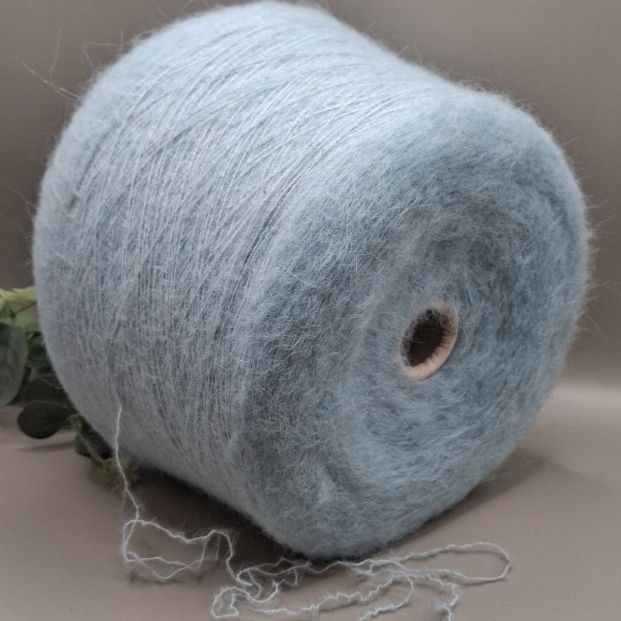 Alpakos ir vilnos siūlai – melsvai pilki, purūs ir elastingi PIURA STRETCH (100 g)