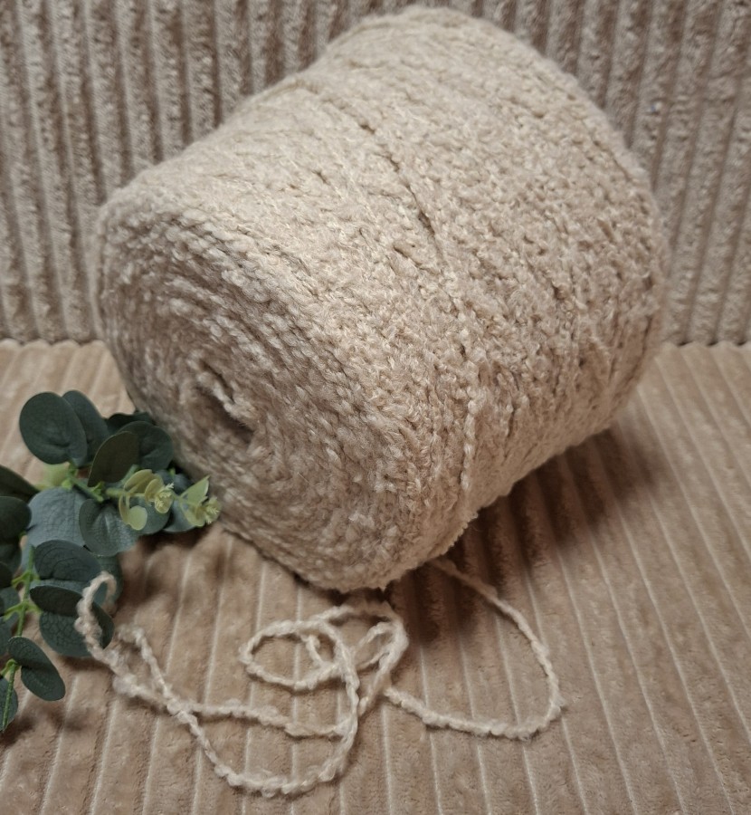 Vilnos buklė siūlai – natūralūs ir faktūriški (100 g)