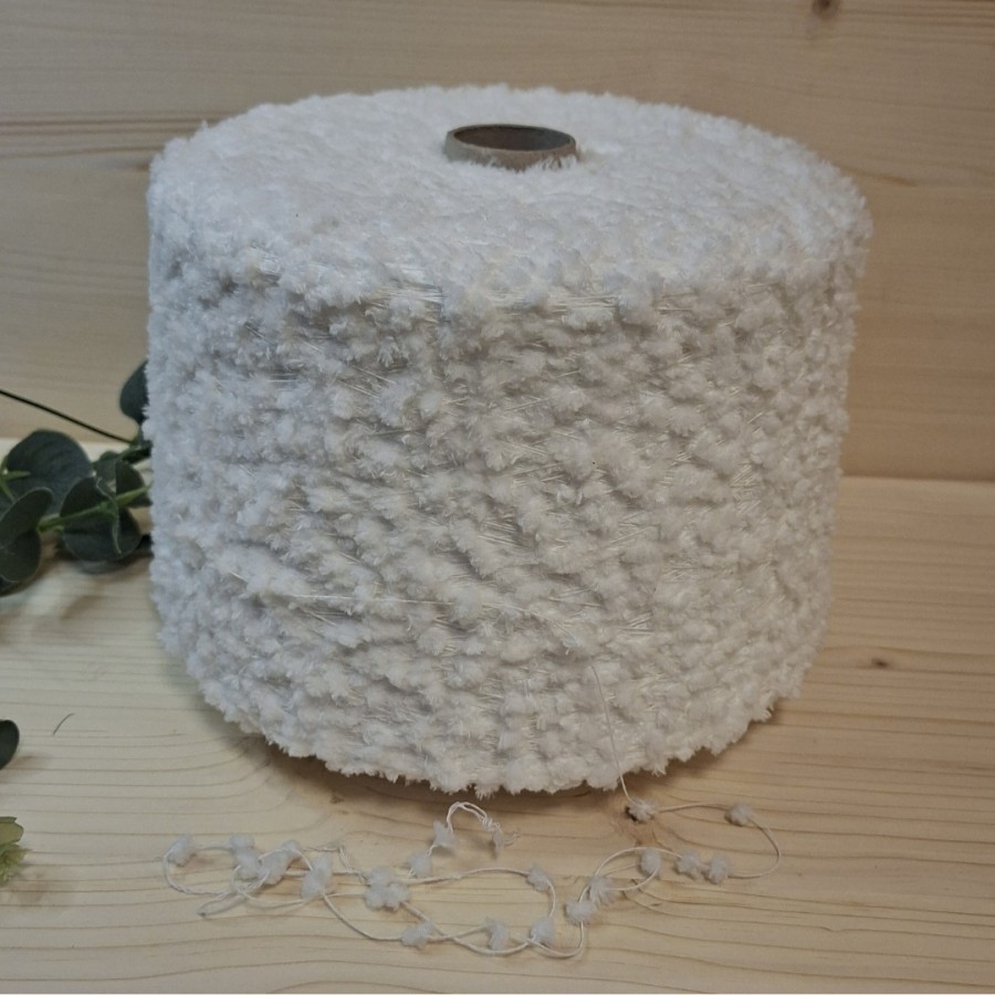 Tekstūriniai siūlai – žaismingi ir išraiškingi FANTASIA POMPON (100 g)