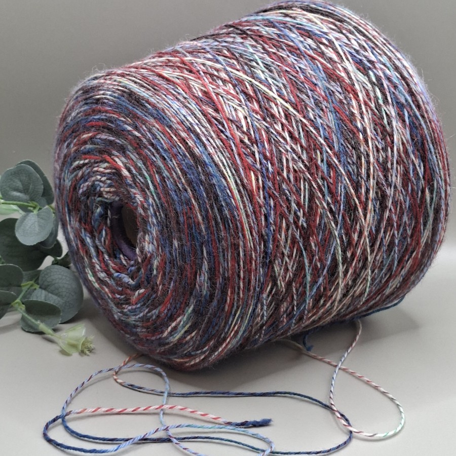 Margi merino vilnos siūlai – bordo, mėlynų ir žalsvų atspalvių REGIA CALZETTERIA (100 g) Margi merino vilnos siūlai – bordo, mėlynų ir žalsvų atspalvių REGIA CALZETTERIA (100 g)