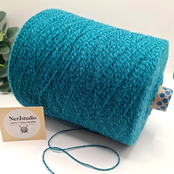 Merino vilna „Volga“ — itin minkšta, nekandanti (100 g)
