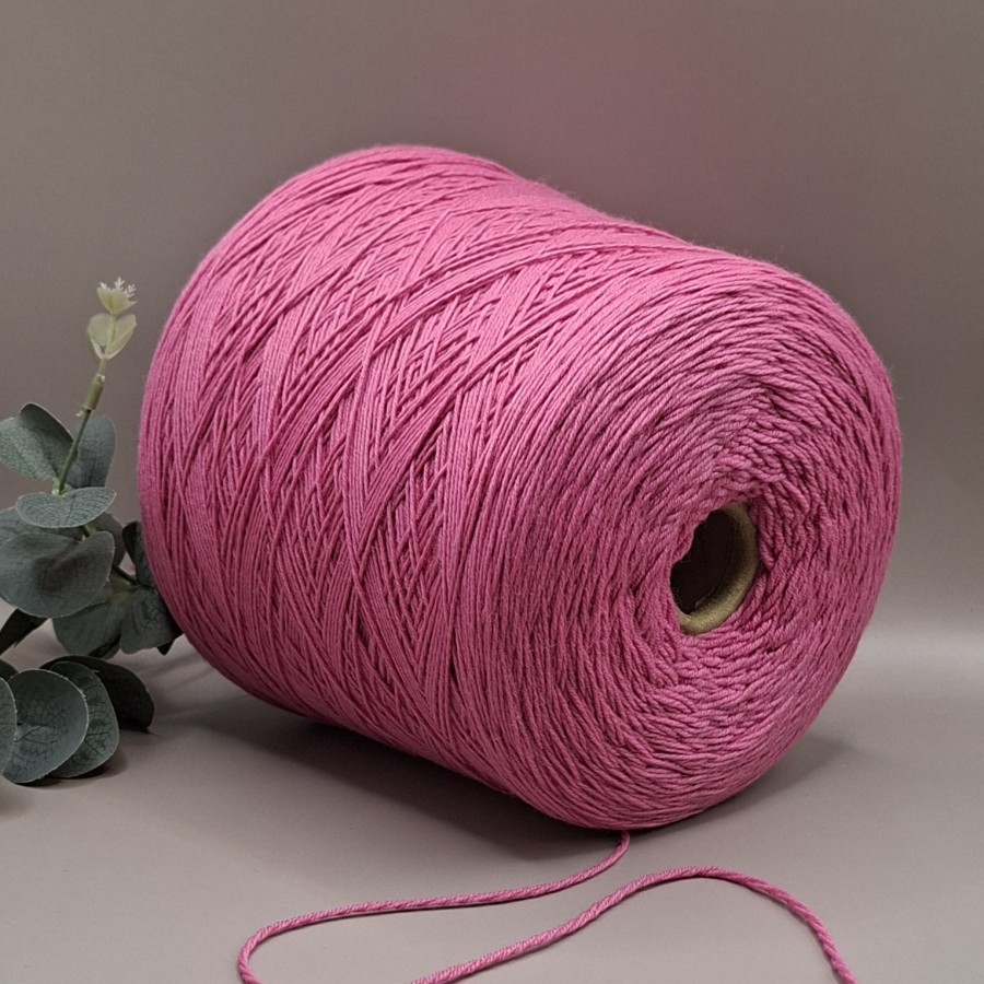Merino vilnos siūlai – rožiniai, lygūs MERINOULL (100 g)