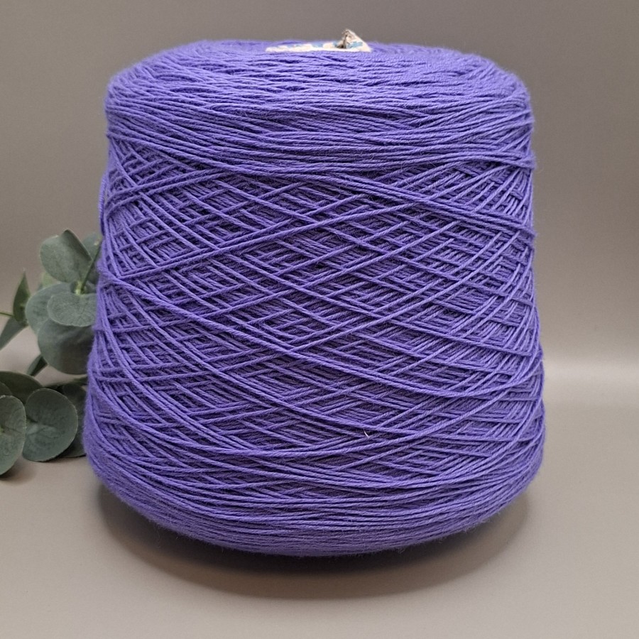 Merino vilnos siūlai – violetiniai, lygūs MERINOULL (100 g)