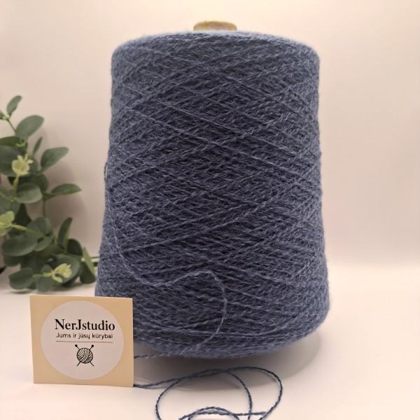 Merino vilna „Volga“ — itin minkšta, nekandanti (100 g)