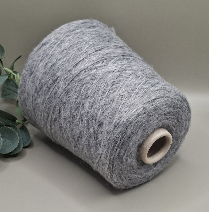 Ploni medvilnės, vilnos ir kašmyro siūlai HYBRID (100 g)