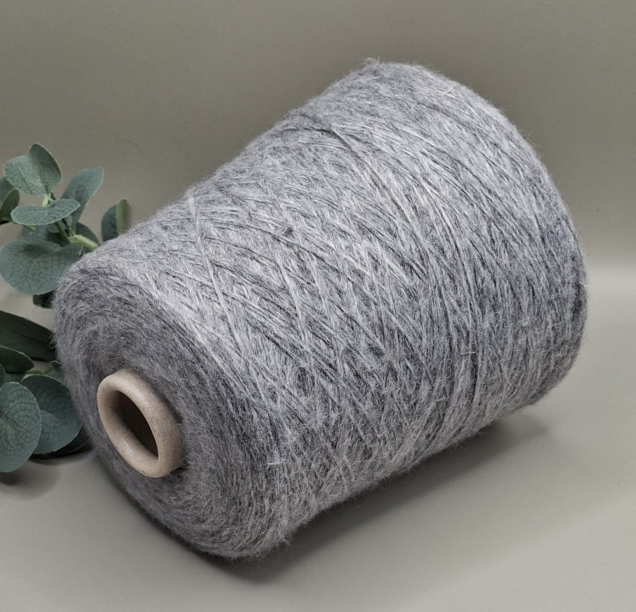 Ploni medvilnės, vilnos ir kašmyro siūlai HYBRID (100 g)