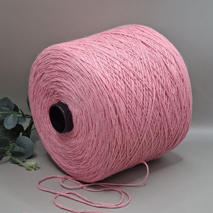 Vilnos ir angoros siūlai – persikų rožiniai ZEGNA BARUFFA 3661 (100 g)