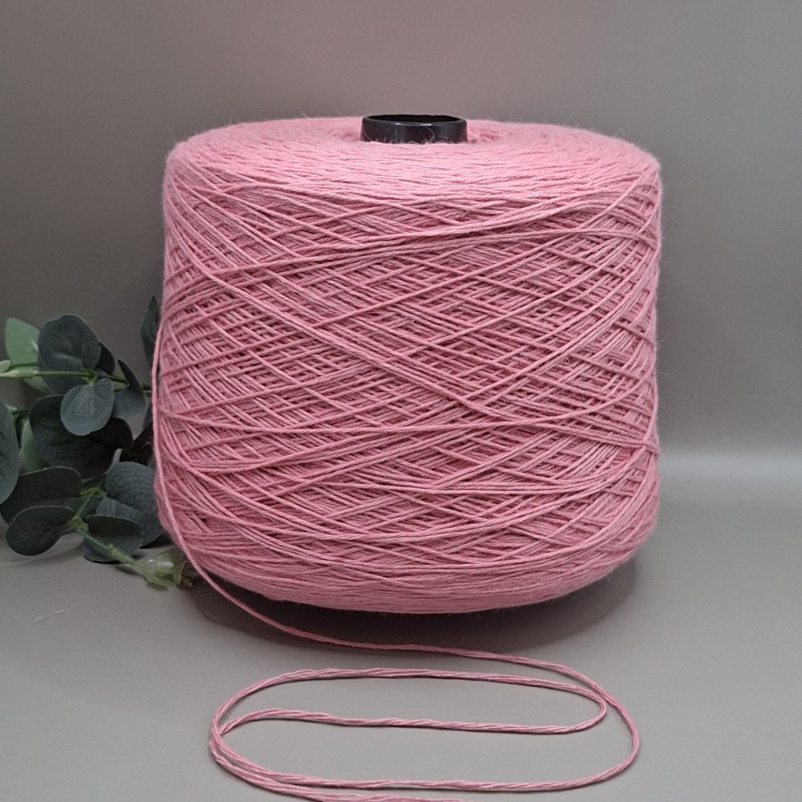 Vilnos ir angoros siūlai – persikų rožiniai ZEGNA BARUFFA 3661 (100 g)