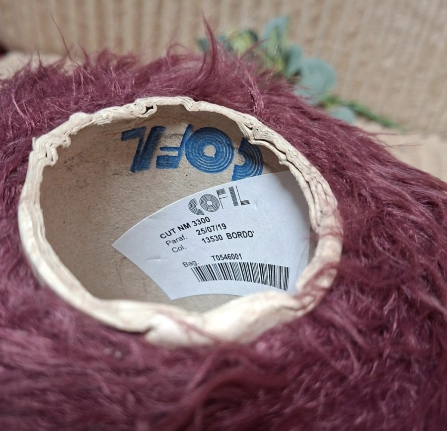 „Žolytės“ siūlai – pūkuoti bordo (100 g)