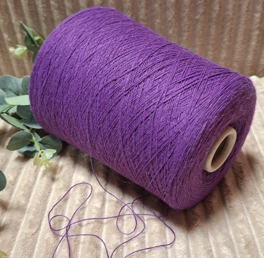 Pusvilnės siūlai – labai ploni su vilna (100 g)