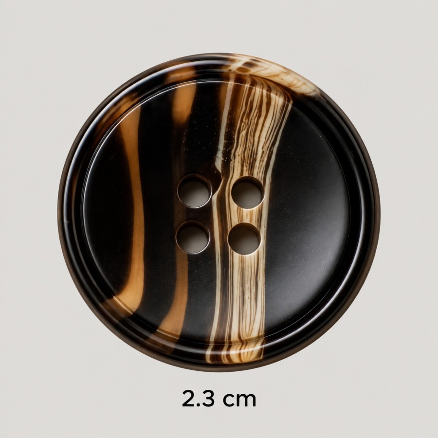 Sagos, rudos spalvos, 23 mm Sagos, rudos spalvos, 23 mm