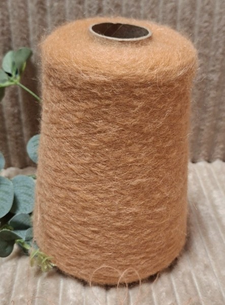 Superkid moherio siūlai su baby alpaka – Salmone scuro (50 g)