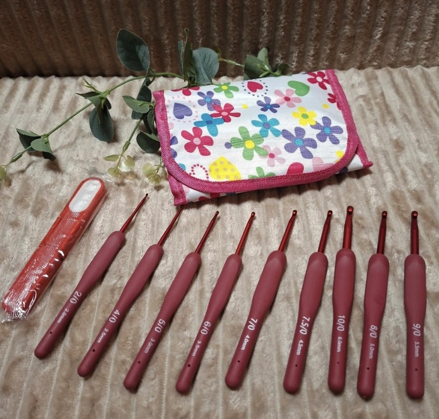 Vašelių rinkinys su dėkliuku – 2–10 mm